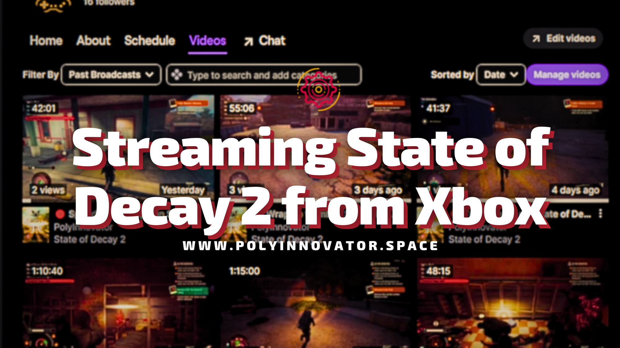 I've been Streaming State of Decay 2 from Xbox